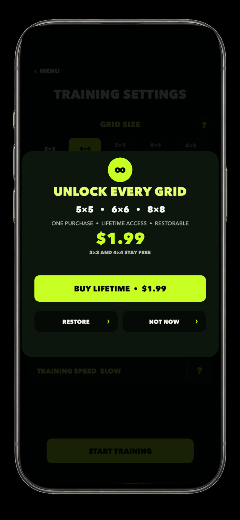 Flucking Fly lifetime grid unlock screen